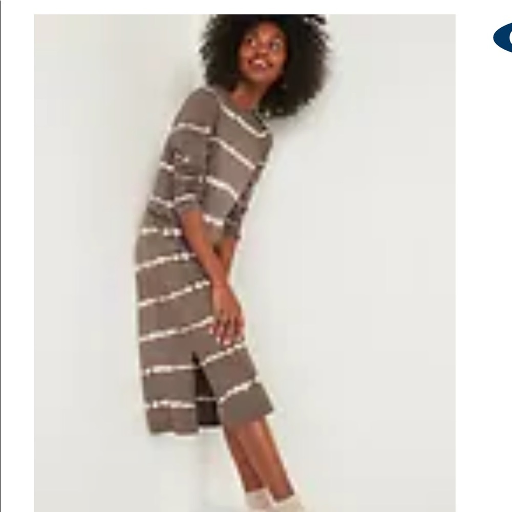 Tie dye shirt dress XS